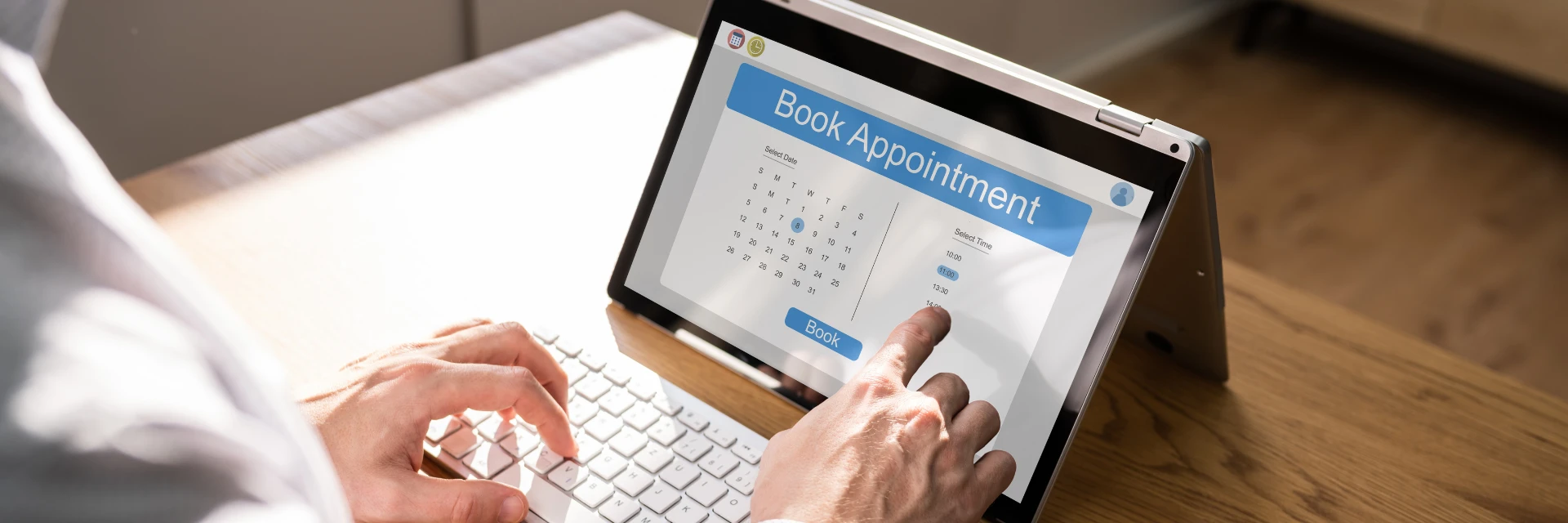 Appointment receipt and work (1920 x 640 px)