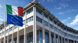 Palazzo di un tribunale italiano, simbolo dell’attività giudiziaria