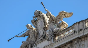 Exterior of the Italian Constitutional Court in Rome